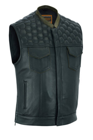 Men's Premium Cowhide Vest Gun Pockets
