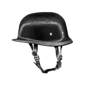 Novelty German Helmet Grey Carbon Fiber